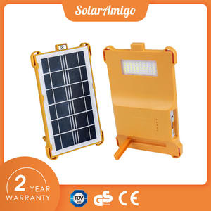 SolarAmigo Solar backpack light outdoor camping lighting rescue flashing light